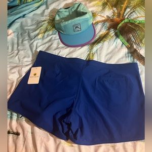 🌴🌞BODY GLOVE SZ L SEXY NIGHTLIFE BLUE SHORT🌻